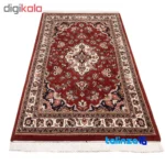 Persia Handwoven Carpet Unique Design - In-room view showing room styling and scale