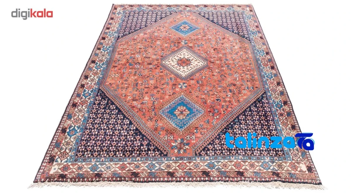 C Pershia Handwoven Carpet Elegant Design - Room setting showing floor placement example