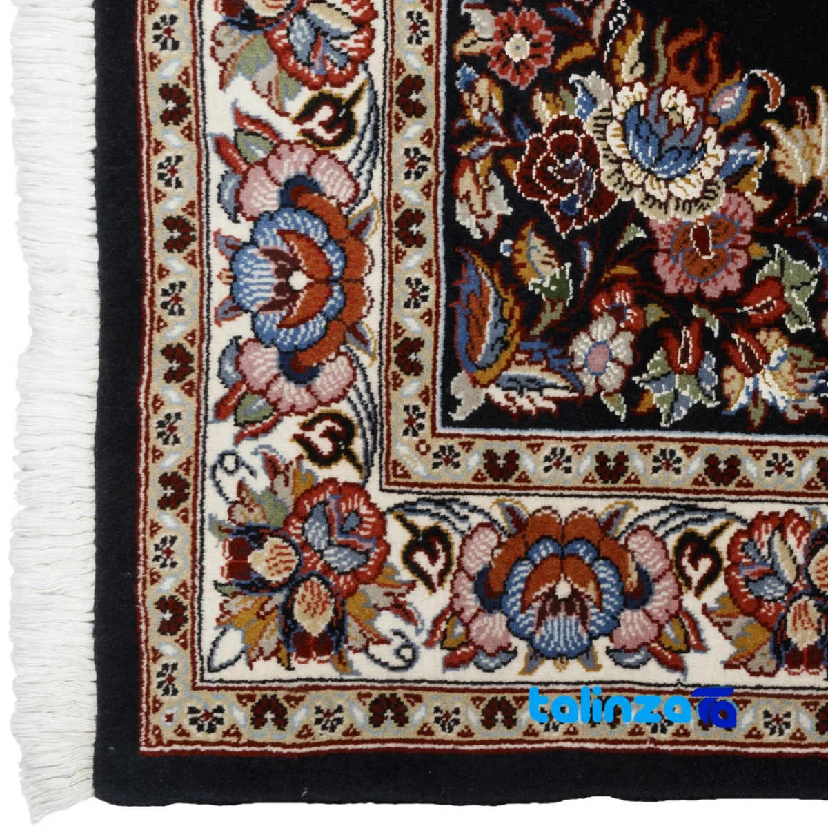 In-room view of Persia Handwoven Rug Unique Design room styling and scale