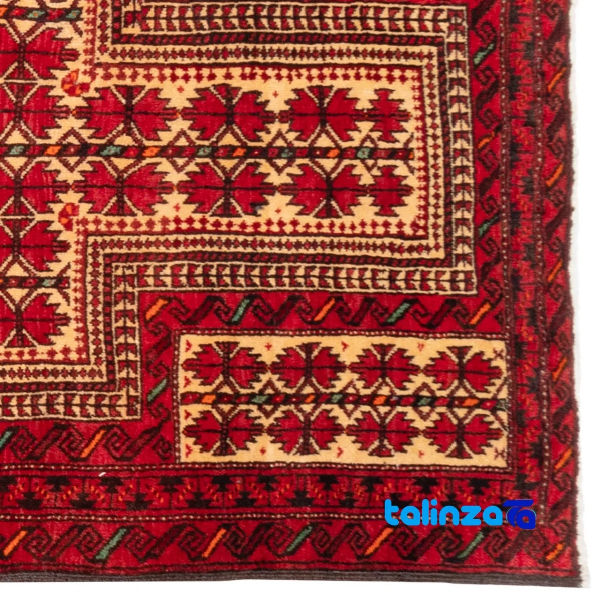 Persia Handwoven Rug Unique Design - Room setting showing floor placement example