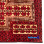 Persia Handwoven Rug Unique Design - Room setting showing floor placement example