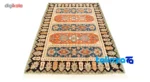 Room setting of Si Persia Handwoven Rug Geometric Design floor placement example