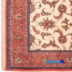 Si Persia Handwoven Carpet Elegant Design 231x166x2 cm room styling and scale (In-room view)