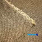Room setting of Handwoven Carpet Modern Design Brown floor placement example