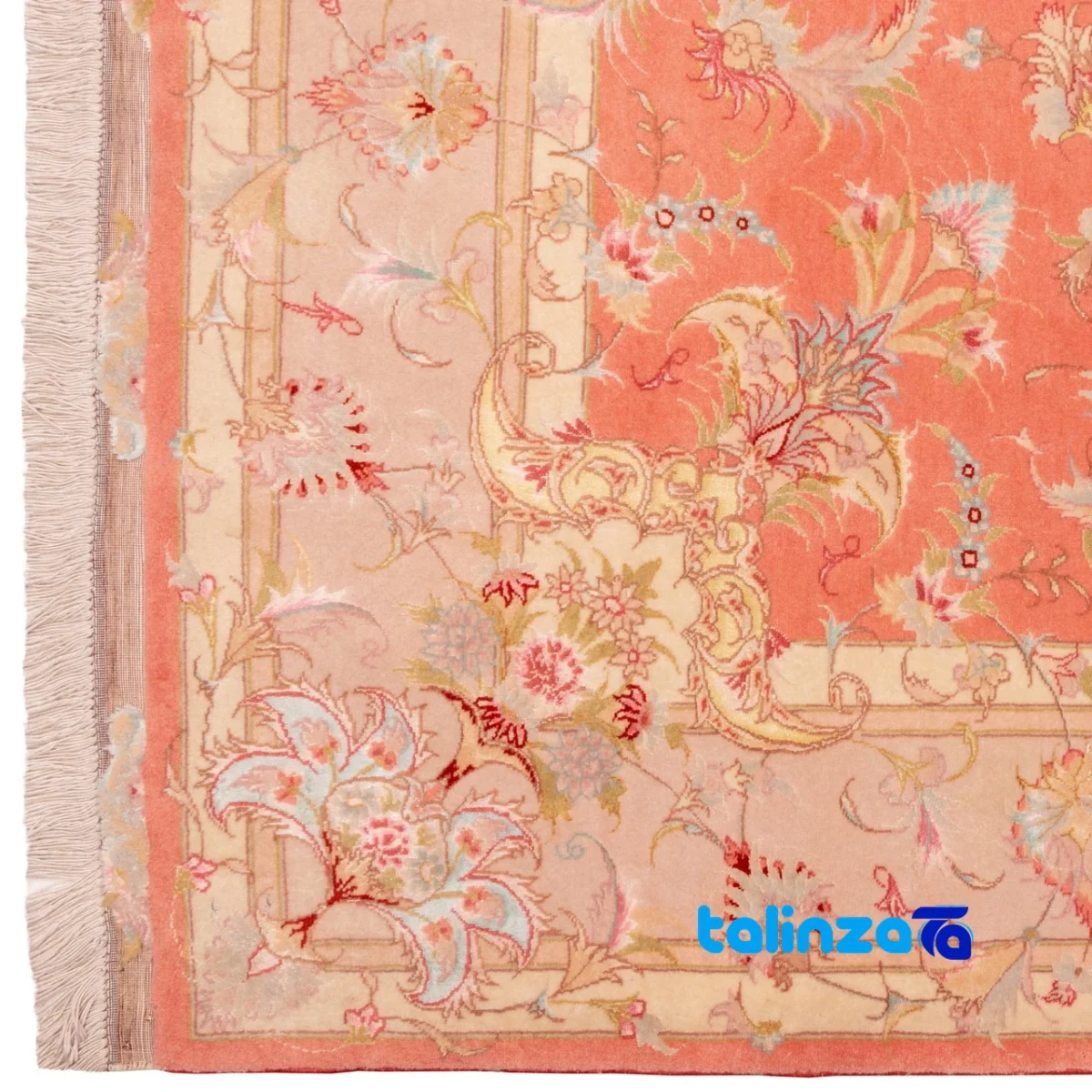 C Persia Handwoven Rug Unique Design room styling and scale (In-room view)