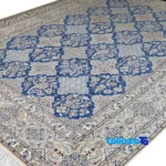 Nain Handwoven Rug Floral Design floor placement example (Room setting)