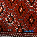 Handwoven Carpet NKP.TO.23 Traditional Design room styling and scale (In-room view)