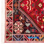 Si Persia Handwoven Runner Rug Luxurious Red - In-room view showing room styling and scale