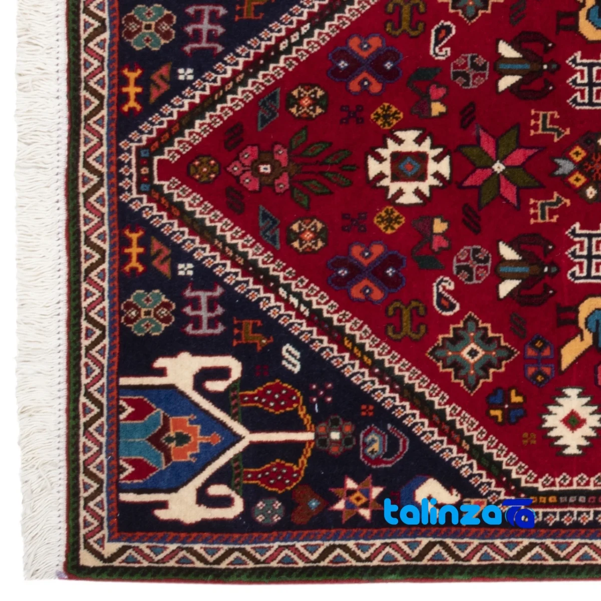 Persia Handwoven Carpet Stylish Design Hand wash floor placement example (Room setting)