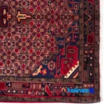 C Persia Handwoven Rug Elegant Peach Design Handwash only floor placement example (Room setting)
