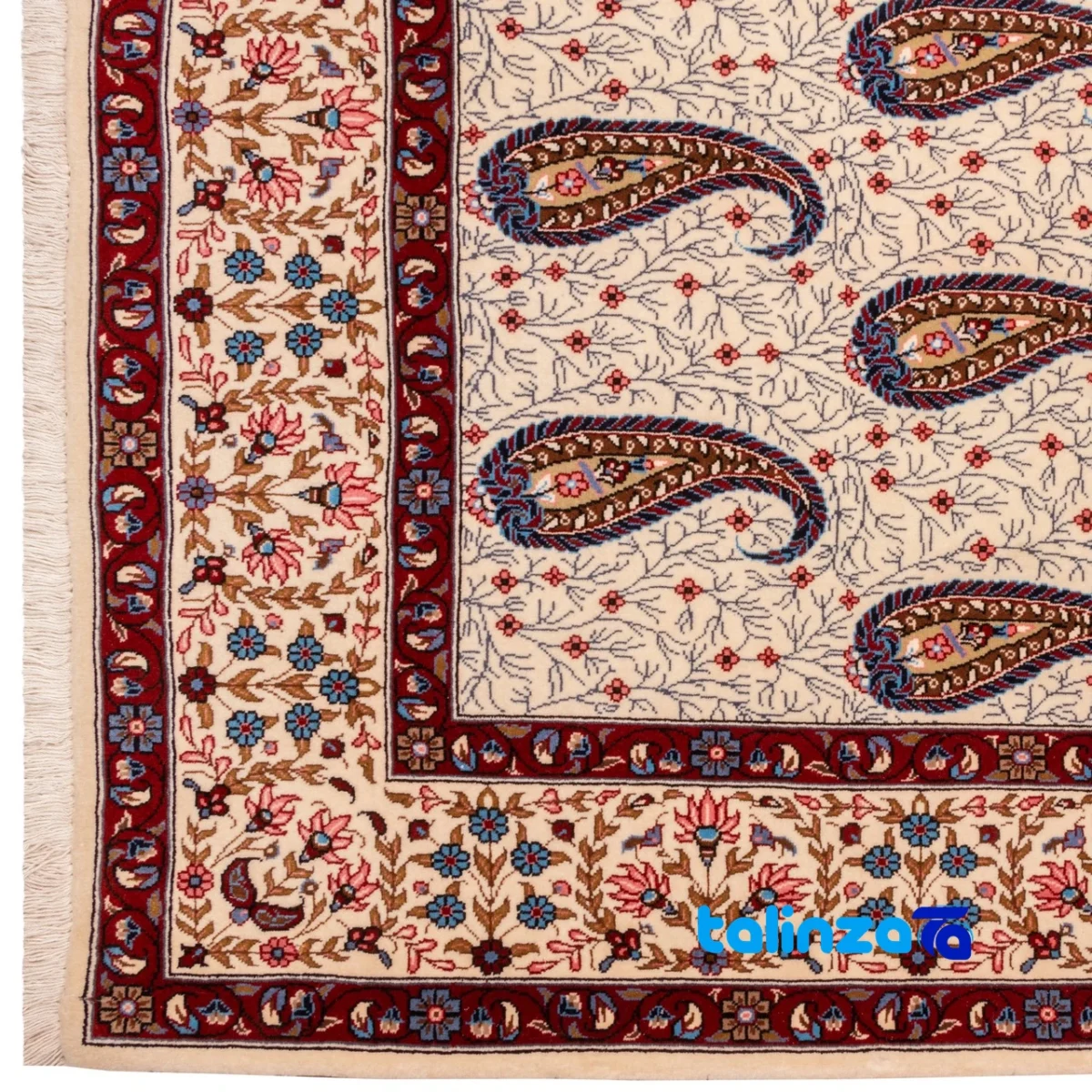 C Persia Handwoven Rug Unique Design floor placement example (Room setting)