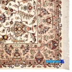 Room setting of C Persia Handwoven Rug Elegant Design floor placement example