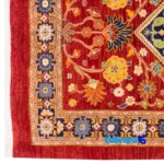 C Persia Handwoven Rug Luxurious Design - Room setting showing floor placement example