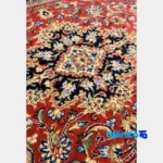 Handwoven Persian Rug NKP.RJ5 Red floor placement example (Room setting)