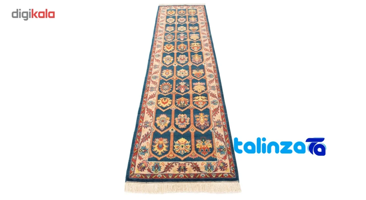 Si Persia Handwoven Runner Rug Unique Design room styling and scale (In-room view)