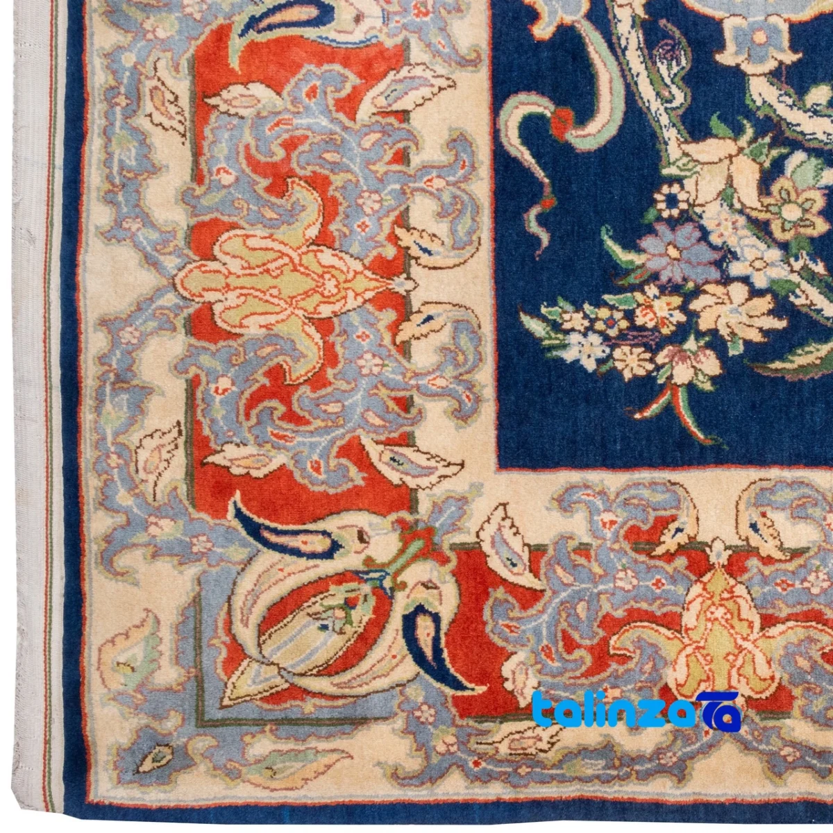 In-room view of C Persia Handwoven Rug Elegant Design 348x207x1 cm room styling and scale