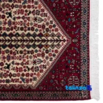 Room setting of Cypress Persian Handwoven Runner Rug Cream floor placement example