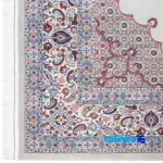 In-room view of C Persia Handwoven Rug Unique Design room styling and scale