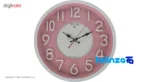 Detail view of Waldor Wall Clock N6 Elegant Design 37. movement and rear mount
