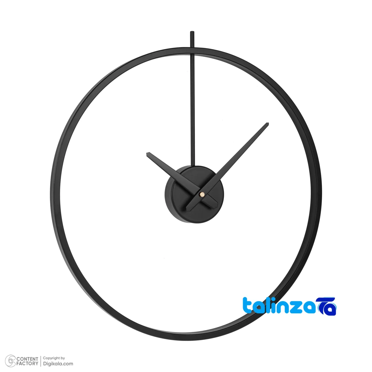 Elegant Wall Clock Model 0041 - Lifestyle shot showing room decoration context
