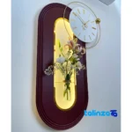 Lifestyle shot of Elensy Wall Clock Quartz Model SP003 room decoration context