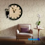 In-room view of Darkoob Wall Clock MC00245 Stylish Design styling and size reference