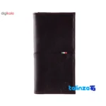 Baraz Leather Gift Set for Men - Top view showing package opening