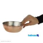 Side view of Zanjan Copper Bowl Model 004 Elegant Design 5×15× profile and structure