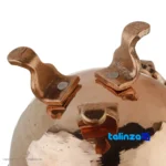Mousavi Copper Nut Bowl Three-Legged Design profile and structure (Side view)