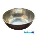 Zanjan Copper Bowl Handcrafted Unique Design - Side view showing profile and structure