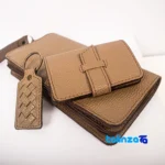 Atar Leather Gift Set A12 Premium Quality - Detail view showing threads close-up and texture