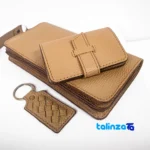 Top view of Atar Leather Gift Set A12 Premium Quality package opening