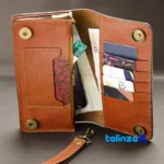 Atar Leather Gift Set A12 Premium Quality - Detail view showing threads close-up and texture