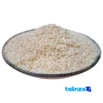 Front view of Varf Rice Organic Hashemi pack label and ingredients
