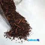 Front view of Shomal Stem Black Tea Organic 2000 grams pack label and ingredients