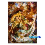 Top view of Niaz Navazesh Handwoven Carpet Tapestry pattern and color tone