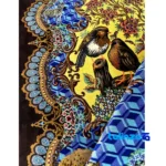 Front view of Handmade Nature Animal Tapestry Art Design and key details