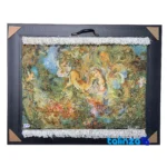 Top view of Hasti Handwoven Tapestry Miniature Art pattern and color tone