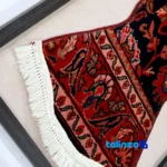 Top view of Carpinus Handwoven Carpet Antique Design pattern and color tone