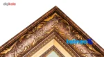 Top view of TDJ Handwoven Carpet Wall Art Unique Design pattern and color tone