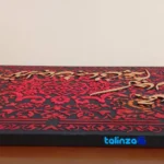 Front view of Handcrafted Wall Art Calligraphy 3D Design and key details