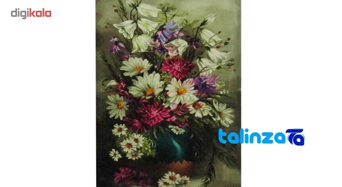 In-room view of Naghar Razavi Machine-Woven Tapestry Floral Design room styling and scale