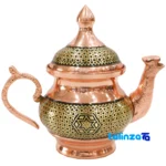 Front view of Khatamkari Samovar Set Tabletop 35 x 21 design and key details