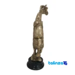 Brass Horse Statue H-2094 Elegant Design and key details (Front view)