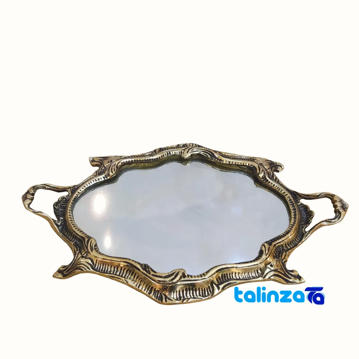 Bronze Candy Dish A135 Elegant Design 41x25x18 cm product labeling and brand (Package front)