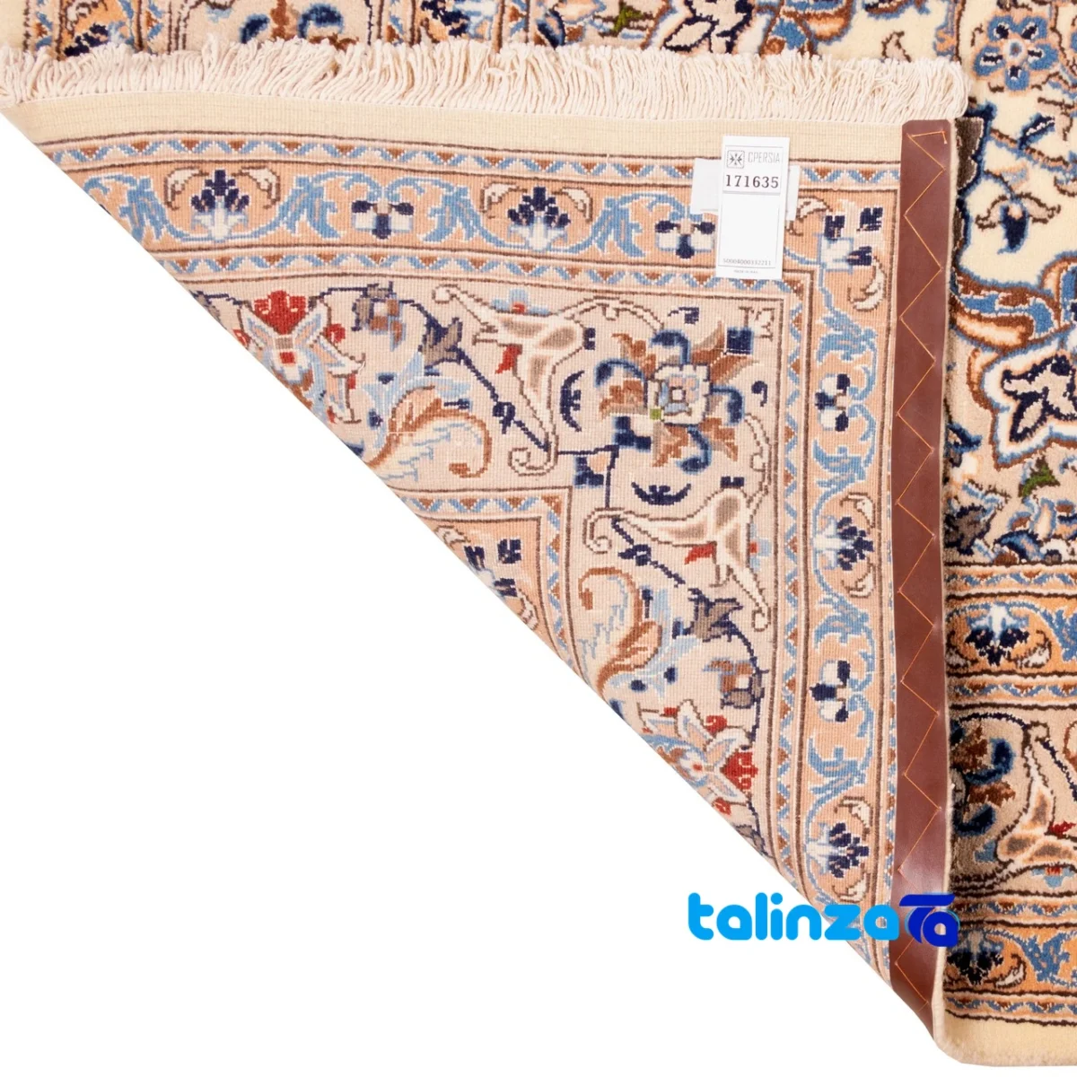 C Persia Handwoven Carpet Unique Design pattern and color tone (Top view)