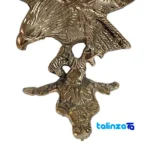 Package front of Eagle Brass Statue Model H-1319 product labeling and brand