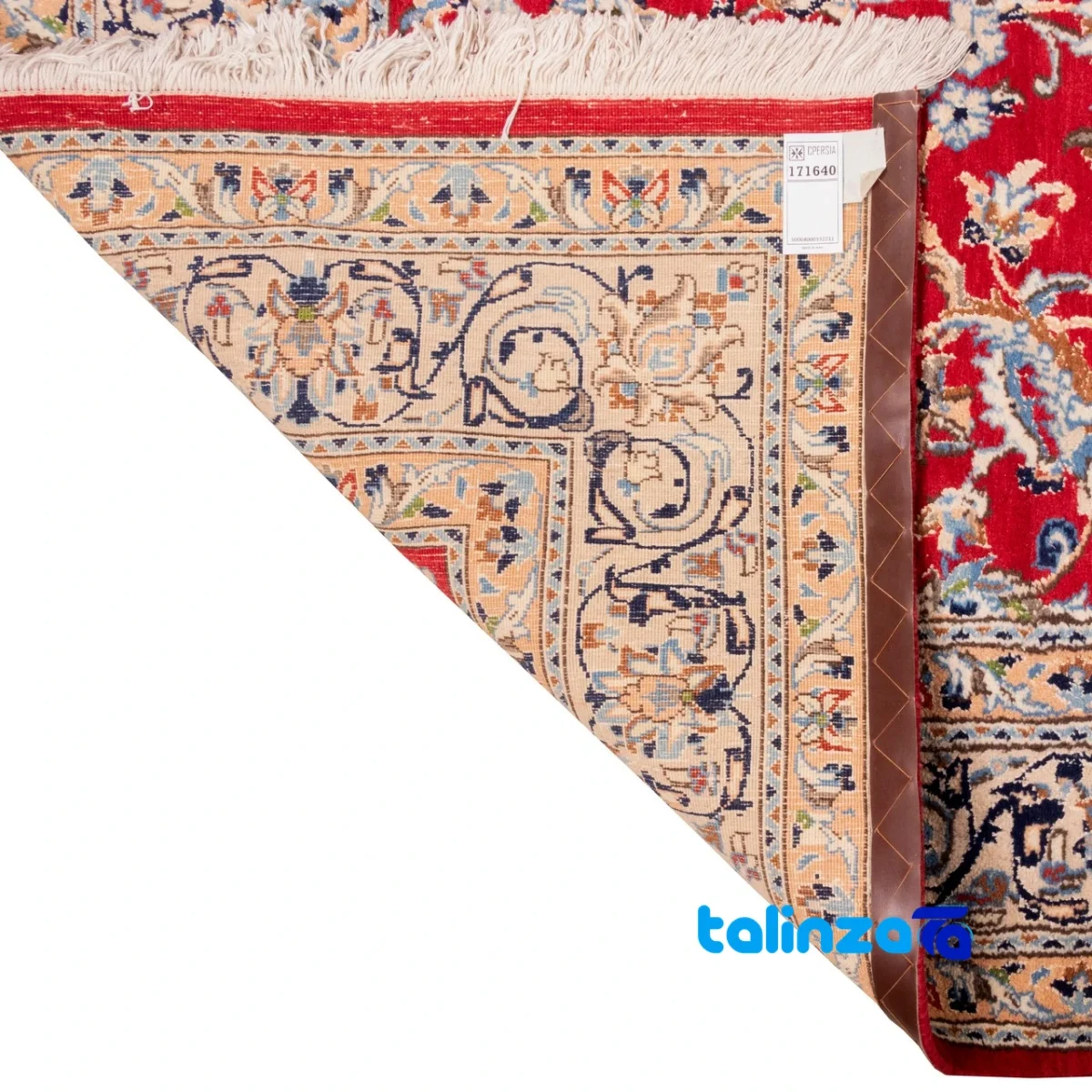 C Persia Handwoven Rug Unique Design - Full spread showing overall layout