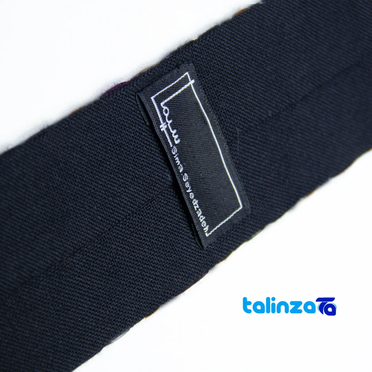 Front view of MA03 Handmade Men's Tie Unique Design and key details