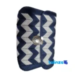 Front view of Kzi1 Handmade Women's Shoulder Bag Tehran design and key details